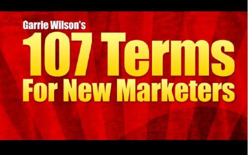 Product picture 107 Terms For New Marketers